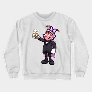 Drunk Prins Carnaval With Beer Crewneck Sweatshirt